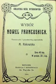 Poezja - Wybór nowel francuskich 1904 r. - miniaturka - grafika 1