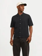 Koszule męskie - Jack&Jones Koszula Jornoto 12255011 Czarny Regular Fit - miniaturka - grafika 1