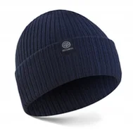 Czapki męskie - Czapka Męska Zimowa Ciepła Beanie Uniwersalna Granat Betlewski Na Prezent - miniaturka - grafika 1