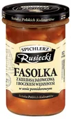 Szybkie dania obiadowe - Spichlerz Rusiecki fasolka z kiełbasą jałowcową i boczkiem wędzonym w sosie pomidorowym 470g - miniaturka - grafika 1