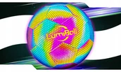 Piłka nożna - ŚWIECĄCA PIŁKA NOŻNA ODBLASKOWA LUMIBALL DO NOGI ROZMIAR 5 - miniaturka - grafika 1
