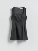 Sukienki - Reserved - Sukienka mini - jasnoszary - miniaturka - grafika 1