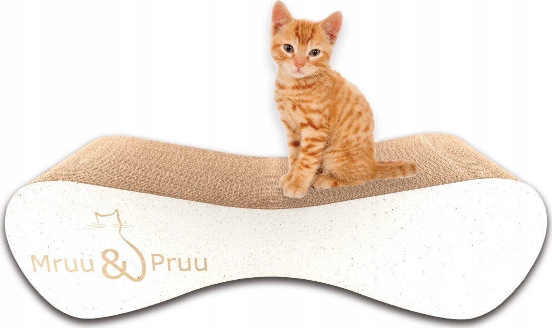 Drapak dla kota biały duży MIMI 70x23x24 cm MruuPruu