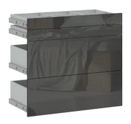 Meble modułowe i akcesoria - Szuflady Zewnętrzne Wysokie Vesti 2D Typ 79 Antracyt Wysoki Połysk 5003062/Apsr - miniaturka - grafika 1