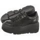 Półbuty damskie - Sneakersy Czarne B9302-J23-000-000-G36 (CI730-a) Carinii - miniaturka - grafika 1