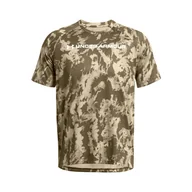 Koszulki sportowe męskie - Koszulka męska Under Armour Tech ABC Camo SS XL - miniaturka - grafika 1