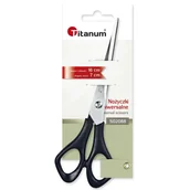 Nożyczki - Nożyczki uniwersalne S02088 czarne 16cm - miniaturka - grafika 1