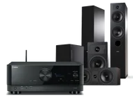 Kino domowe - Yamaha RX-V6A (czarny) + Tesi 5 + 2 + 7 (czarny) - miniaturka - grafika 1