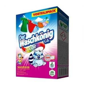 Waschkönig Color Proszek do prania, 2,88kg - Środki do prania - miniaturka - grafika 1