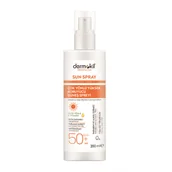 Balsamy i kremy do opalania - Dermokil Sun Spray ochronny spray do opalania SPF50+ 200ml - miniaturka - grafika 1