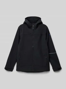Kurtka softshell z kieszeniami zapinanymi na zamek błyskawiczny model ‘KOS’ - Kurtki i płaszcze dla chłopców - miniaturka - grafika 1