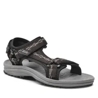 Sandały damskie - Jack Wolfskin Sandały Wave Breaker W 4050291 Black/Grey - miniaturka - grafika 1