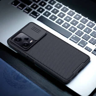 Nillkin CamShield Pro Case etui do Xiaomi Redmi Note 12 Pro / Poco X5 Pro 5G pokrowiec z osłoną na aparat czarne - Etui i futerały do telefonów - miniaturka - grafika 18