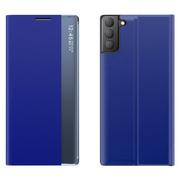 Etui i futerały do telefonów - Hurtel Sleep Case Smart Cover pokrowiec etui z klapką typu Samsung Galaxy S21 FE niebieski - miniaturka - grafika 1