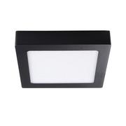 Lampy sufitowe - Kanlux 33551 - LED Plafon KANTI LED/12W/230V 3000K czarny - miniaturka - grafika 1