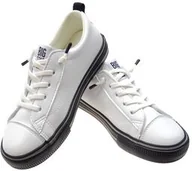 Buty dla dziewczynek - Trampki sneakersy dziecięce BIG STAR HH374037 białe - miniaturka - grafika 1