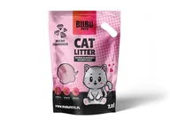 Żwirek dla kotów - BUBU Pets Żwirek Silikonowy Niezbrylający Micro Różowy 7,2l - miniaturka - grafika 1