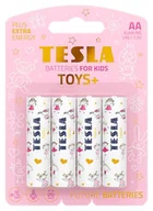 Baterie i akcesoria - Tesla AA Toys+ Girl 4szt - miniaturka - grafika 1