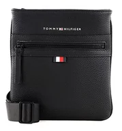 Torebki damskie - Tommy Hilfiger męskie Torba na messenger kieszonkowy, Czarny, Czarny, Talla única - miniaturka - grafika 1