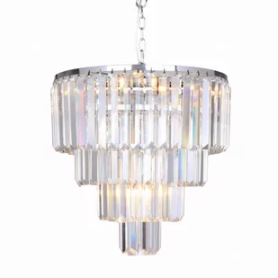 17106/4+1-CHR AMEDEO LAMPA WISZĄCA CHROM/CHROME - Lampy sufitowe - miniaturka - grafika 1