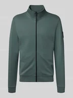 Bluzy męskie - Bluza rozpinana o kroju regular fit z mieszanki bawełny - miniaturka - grafika 1