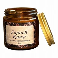 Świece - Naturalna Świeca zapachowa Zapach Kawy 120 ml - miniaturka - grafika 1