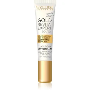 Eveline Gold Revita Expert krem-żel pod oczy 30+/40+ 15ml 53798-uniw - Kosmetyki pod oczy - miniaturka - grafika 1