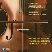 Muzyka klasyczna - Cello Concertos CD) Mstislav Rostropovich Philharmonia Orchestra Malcolm Sargent - miniaturka - grafika 1
