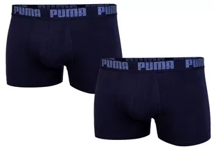 PUMA BOKSERKI MĘSKIE FASHION BOXER NAVY 2 PAK 906823 33 - Rozmiar: M - Majtki męskie - miniaturka - grafika 1