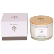 Świece - Woodbridge świeca zapachowa sojowa w szkle 3 knoty 370 g pudełko - Lychee & Redcurrant - miniaturka - grafika 1