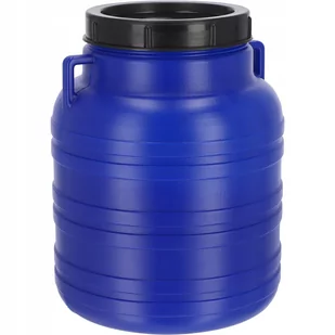 Plastikowa beczka do kiszenia Odda 20L, niebieska - Pojemniki kuchenne - miniaturka - grafika 1