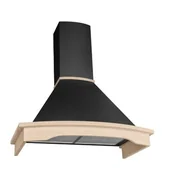 Okapy kuchenne - Afrelli AW-3 Regio 60 Czarny Mat - miniaturka - grafika 1