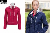 Kurtki jeździeckie - Pikeur Kurtka ESTELLE damska - berry red - miniaturka - grafika 1
