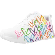 Buty trekkingowe damskie - Tenisówki Skechers Model Uno Lite Kolor Biały - miniaturka - grafika 1