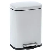 Kosze na śmieci - Wenko Kosz łazienkowy z pedałem Easy Close 5l kolor biały B07PJCBZ2H - miniaturka - grafika 1