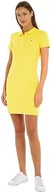 Sukienki - Tommy Hilfiger Damska sukienka polo 1985 Slim Pique SS, żywy żółty, S, Żywy żółty, S - miniaturka - grafika 1