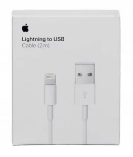 ORYGINALNY KABEL IPHONE APPLE USB LIGHTNING 2M - Kable USB - miniaturka - grafika 1