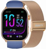 Smartwatch - GRAVITY GT28-8 - ROZMOWY BLUETOOTH, DODATKOWY PASEK (sg037g) - miniaturka - grafika 1