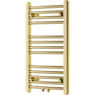 Mexen Ares grzejnik łazienkowy 700 x 400 mm, 189 W, złoty - W102-0700-400-00-50 - Grzejniki łazienkowe - miniaturka - grafika 1