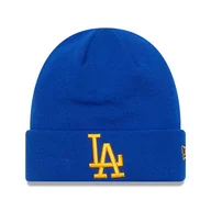 Czapki i chusty sportowe męskie - Czapka New Era LA Dodgers League Essential 60364356 - niebieska - miniaturka - grafika 1