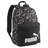 Plecaki - Plecak Puma Phase AOP Backpack 079948 (kolor czarny) - miniaturka - grafika 1