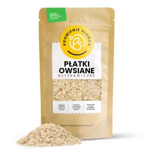 Płatki owsiane błyskawiczne 1000g - Płatki śniadaniowe i musli - miniaturka - grafika 1