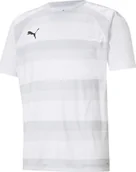Koszulki męskie - Puma Koszulka męska Puma teamVISION Jersey biała 704921 04 S - miniaturka - grafika 1