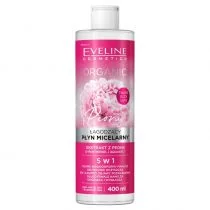 Eveline Cosmetics Cosmetics - Organic - Peony - Łagodzący płyn micelarny 5w1 - 400 ml - Płyny micelarne - miniaturka - grafika 3