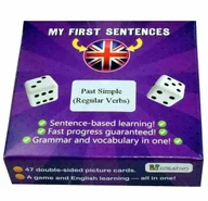 Rozmówki - Moje pierwsze zdania po ang. PAST Simple REGULAR - książka - miniaturka - grafika 1