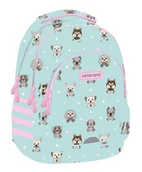 Plecaki - Astrabag, Plecak trzykomorowy - Puppies world (AB330) - miniaturka - grafika 1