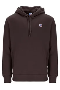 Russell Athletic E36122-SN-562 Pull Over Hoody Męska Bluza z kapturem Seal Brown Rozmiar S - Bluzy męskie - miniaturka - grafika 1