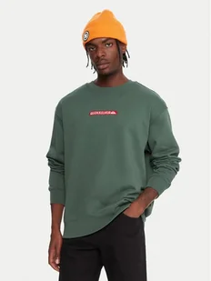 Quiksilver Bluza Dna EQYFT05120 Zielony Oversize - Bluzy męskie - miniaturka - grafika 1