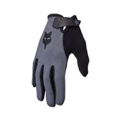 Rękawiczki rowerowe - RĘKAWICE FOX JUNIOR RANGER GRAPHITE - miniaturka - grafika 1