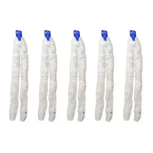 Zestaw łańcuchów bożonarodzeniowych laser 9 x 200 cm, 5 szt., biały - Oświetlenie świąteczne - miniaturka - grafika 1